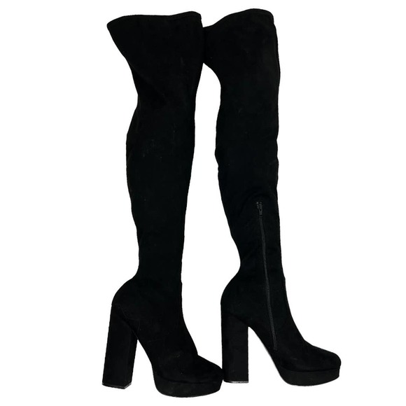 Steve Madden Thigh High Festival Go-Go Boot 10 - Picture 2 of 6